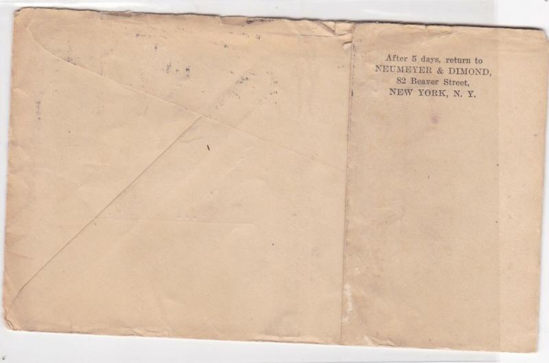 united states 1922  stamps cover ref 20386