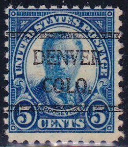 Precancel - Denver, CO PSS 586-42 - Better Bureau Issue