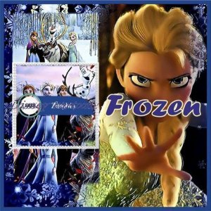 Stamps.Disney Cartoons Frozen 2022 year 1+1 sheets perf Zambia