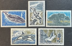 FRENCH SOUTHERN & ANTARCTIC TER.# 25-28-MINT NEVER/HINGED--COMPLETE SET--1966-69