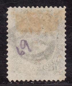 $US SC#69 used, fine, fancy cancel, tiny thin, CV. $100