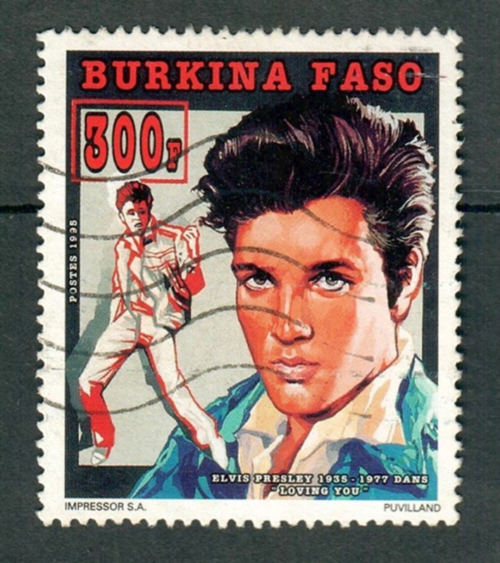 Burkina Faso (Upper Volta) #990 used single