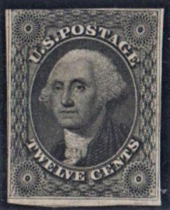 US 17 Early Classics Unused F - VF No Gum - Rich Color - 3 1/2 Margins