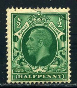 Great Britain - Scott #210 - George V - 1/2d - Used