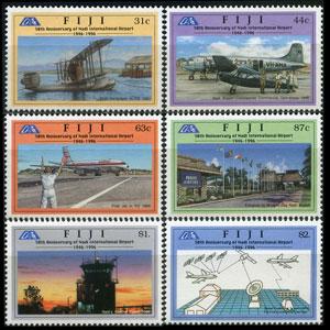 FIJI 1996 - Scott# 776-81 Nadi Airport Set of 6 NH