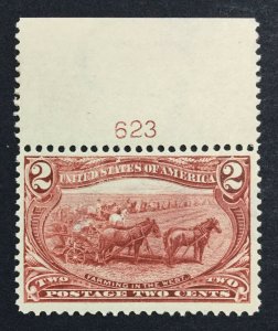 MOMEN: US STAMPS #286 MINT OG H VF LOT #43132