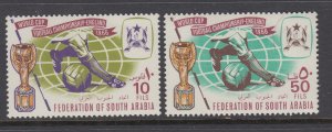 South Arabia 23-24 Soccer MNH VF