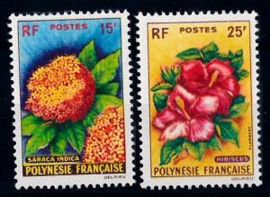 [64849] French Polynesia 1962 Flora Flowers Blumen Fleur  MLH