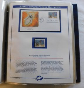 America's Salute to Space Exploration, Fleetwood First Day Covers w/ Min...