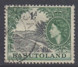 Basutoland Scott 47 - SG44, 1954 Elizabeth II 1d used