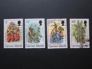 Cayman Islands 1980 Sc 453,455,456,458 FU