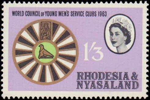 Rhodesia & Nyasaland #189-190, Complete Set(2), 1963, Hinged