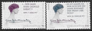 Liechtenstein 1065-66    1996  set  2  VF  NH