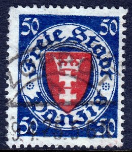 Danzig - Scott #187 - Used - SCV $8.50