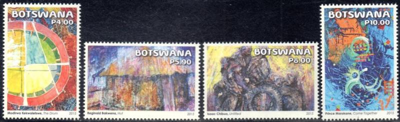 Botswana - 2015 Abstract Art Set MNH**