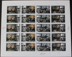 US #4380-83 Mint Sheet Abraham Lincoln 