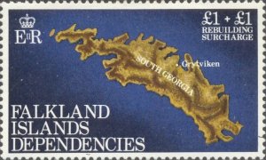 Falkland Islands Dependencies Scott #'s 1LB1 MH