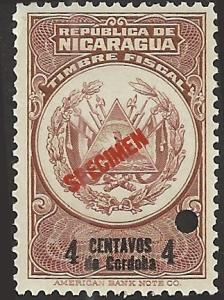 NICARAGUA SPECIMEN