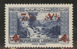 LEBANON Scott 176 MH* 1945 stamp 