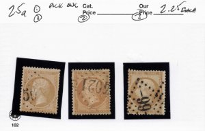 FRANCE  25A   USED   PICK ONE