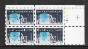 #2087 MNH Plate Block