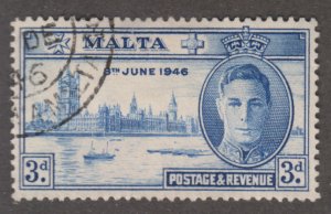 Malta 207 Peace Issue 1946