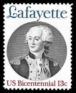 PCBstamps   US #1716 13c Lafayette Landing, MNH, (23)