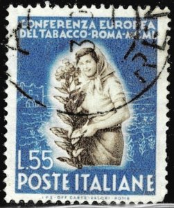 Italy Scott #546 - used - couple of short perfs - CV $25