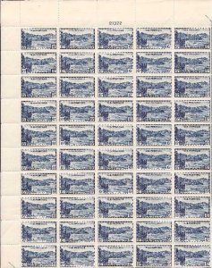 US Stamp 1934 6c Parks Crater Lake 50 Stamp Sheet Scott #745