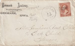 U.S. Scott 210 cover Denmark Academy