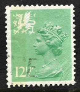 STAMP STATION PERTH Wales #WMH19 QEII Definitive Used 1971-1993