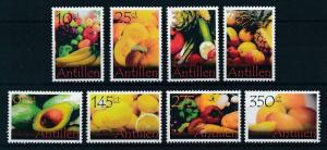 [97769] Netherlands Antilles 2007 Fruits Vegetables Grapes Banana Mango  MNH