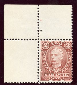 Sarawak 1895 2c brown-red (p11½-12) superb MNH. SG 28. Sc 28a.