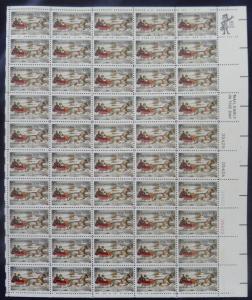 1551 10c Christmas, Sled and Horse, Full Sheet, F-VF..MORE.. sheet1551