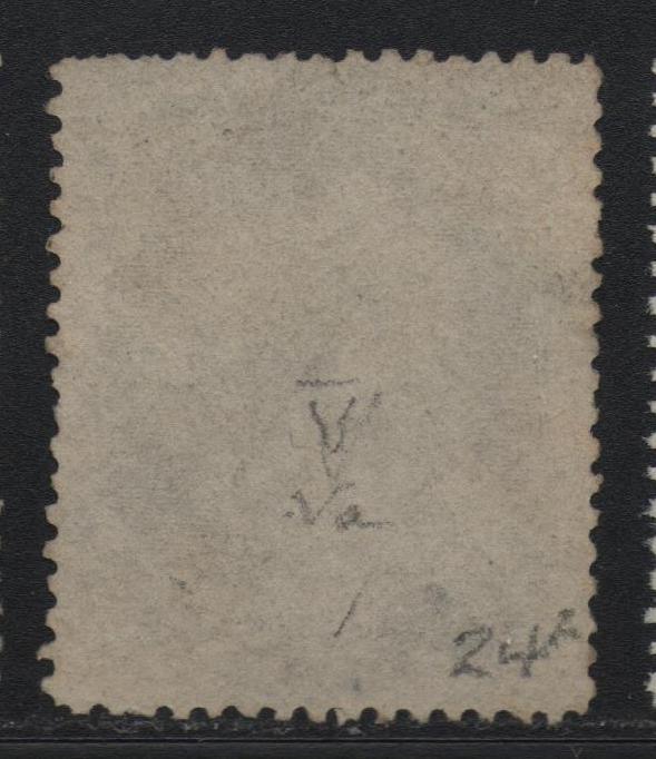 US Scott #24 VF/XF Plate V Pos 63R5 With CERT