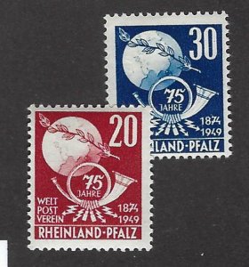 Germany Baden SC 6N41-6N42 Mint VF...Great!