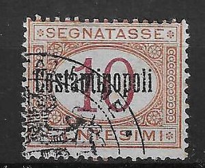 ITALY Post Offices in the Turkish Empire: Constantinople - 39138