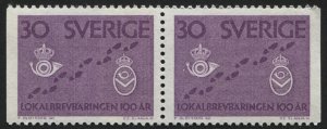 Sweden 609 MNH  Pair