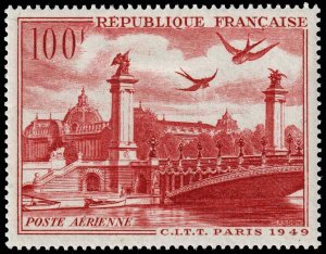 France  - Scott C28 - Mint-Hinged