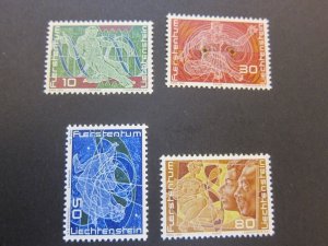 Liechtenstein 1969 Sc 454-57 set MNH