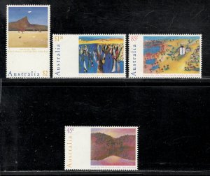 AUSTRALIA SC# 1357-60 FVF/MNH