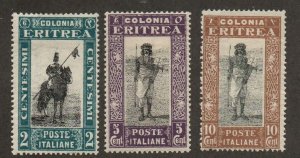 Eritrea 119-121 Mint hinged