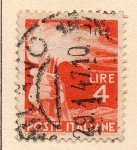 Italy 1945-47 Early Issue Fine Used 4L. NW-123453