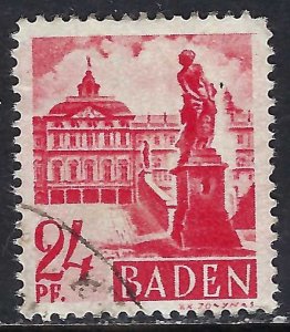 Germany Baden 5N8 VFU Z8185-2