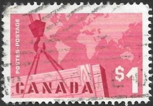 Canada 1963 Scott # 411 Used.