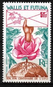 Wallis and Futuna Islands 1974 100 Years UPU Universal Postal Union MNH