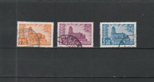 Finland  Scott#  224-226  Used  (1941 Castle at Viborg)