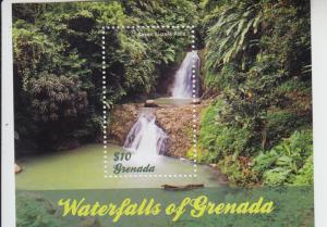 2018 Grenada Waterfalls SS  (Scott 4299) MNH