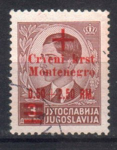 MONTENEGRO STAMPS. 1944, ISSUED UNDER GERMAN OCCUPATION Sc.#3NB9, USED