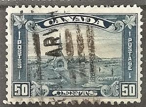 Canada  176 Used 50c dull blue Museum